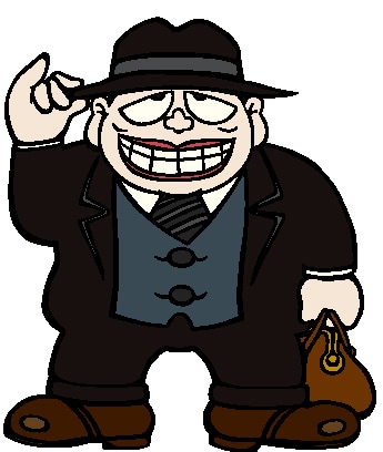 「笑ゥせぇるすまん」カット (c)藤子(A)/シンエイ