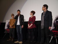 トークショーの様子。