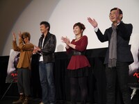 トークショーの終了時。