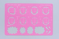 「まんが家セット」のステンシル。