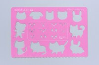 「まんが家セット」のステンシル。