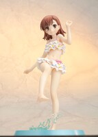 フィギュア「御坂美琴―ビーチサイド―」。全高は約235mm。(C)鎌池和馬／冬川基／アスキー・メディアワークス／PROJECT-RAILGUN