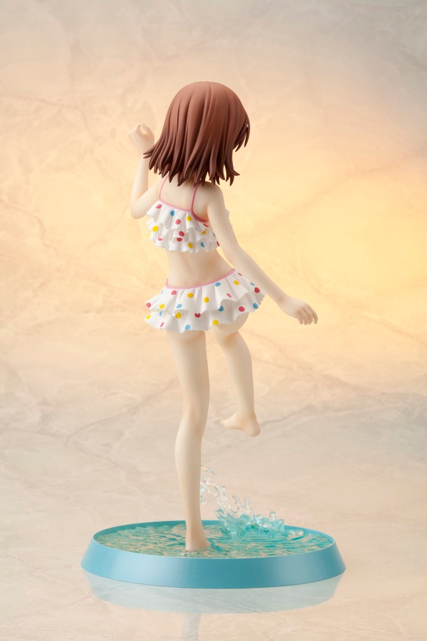 フィギュア「御坂美琴―ビーチサイド―」(C)鎌池和馬／冬川基／アスキー・メディアワークス／PROJECT-RAILGUN