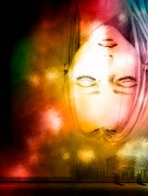 「下弦の月」文庫版上巻の表紙イラスト