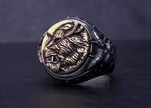 ゾッドのシルバーリング。（c）三浦建太郎(スタジオ我画)/白泉社