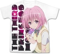 「モモ フルグラフィックTシャツ」(C)矢吹健太朗・長谷見沙貴／集英社・とらぶるダークネス製作委員会