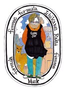 市川ラクの新連載「ファム・フォーミュラ」カット。