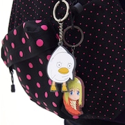 「銀魂」つままれキーホルダーをバッグに付けた様子。※写真は開発中のサンプル画像。(C)空知英秋／集英社・テレビ東京・電通・サンライズ・アニプレックス