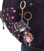 「銀魂」つままれキーホルダーをバッグに付けた様子。※写真は開発中のサンプル画像。(C)空知英秋／集英社・テレビ東京・電通・サンライズ・アニプレックス