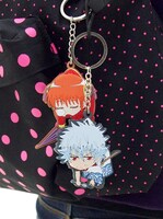 「銀魂」つままれキーホルダーをバッグに付けた様子。※写真は開発中のサンプル画像。(C)空知英秋／集英社・テレビ東京・電通・サンライズ・アニプレックス