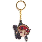 「銀魂」沖田つままれキーホルダー。※写真は開発中のサンプル画像。(C)空知英秋／集英社・テレビ東京・電通・サンライズ・アニプレックス