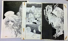 「白いカーニバル」（c）おおやちき