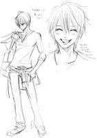 「HOPE」のキャラクター設定画。