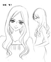 「HOPE」のキャラクター設定画。