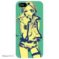 バッファロー5人娘 iPhone 5, 4/4Sケース「マットタイプ」ハードなキャンディ。写真はiPhone5のケース。