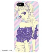 バッファロー5人娘 iPhone 5, 4/4Sケース「マットタイプ」スイートなキャンディ。写真はiPhone5のケース。