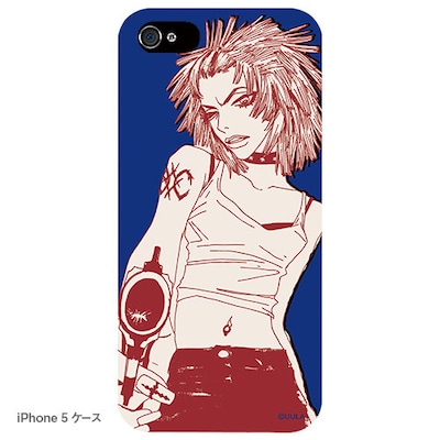 バッファロー5人娘 iPhone 5, 4/4Sケース「マットタイプ」スージー。写真はiPhone5のケース。