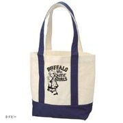 バッファロー5人娘サインペインティングキャンバスバッグ（ネイビー）