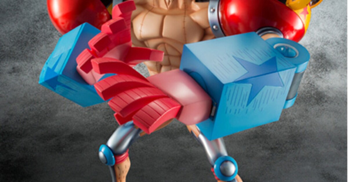 ONE PIECE」船大工フランキーの可動フィギュアが登場 - コミックナタリー