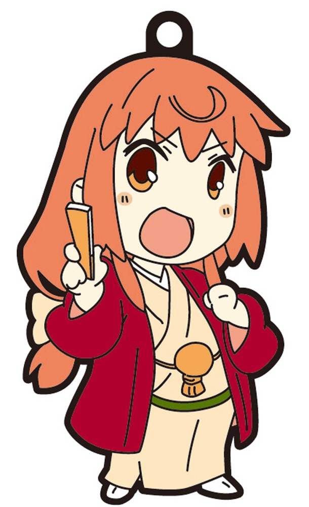 「じょしらく ラバーストラップ」より、マリーさんこと蕪羅亭魔梨威。(C)久米田康治・ヤス・講談社／女子落語協会