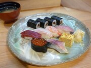 「寿司ガール」登場ネタを集めたセット、新潟の寿司屋で