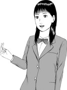 真野恵里菜が演じる浅見紗英。(C)若林公徳/講談社