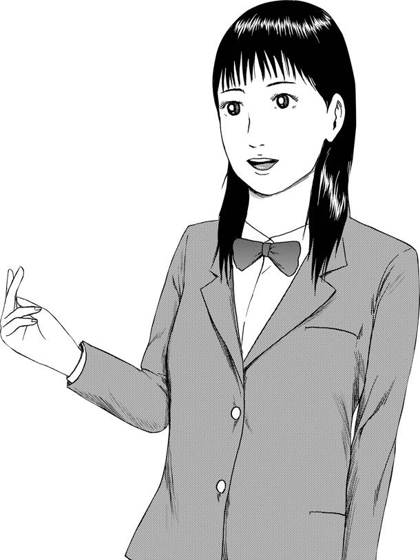 真野恵里菜が演じる浅見紗英。(C)若林公徳／講談社