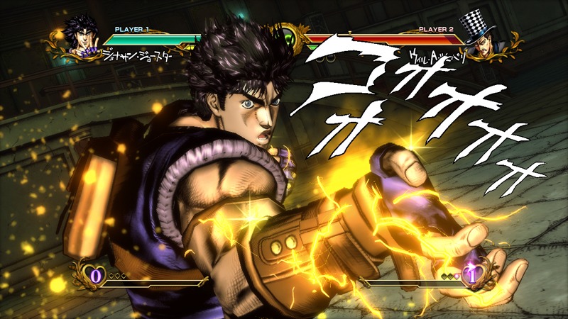 「ジョジョの奇妙な冒険　オールスターバトル」のゲーム画面より、ジョナサン・ジョースター。(C)荒木飛呂彦＆LUCKY LAND COMMUNICATIONS／集英社 (C)2013  NBGI