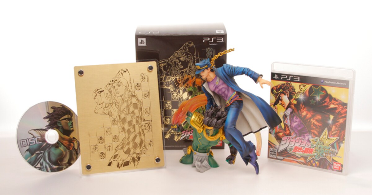 ジョジョPS3ゲームに特典満載の限定版「黄金の体験BOX」 - コミック 