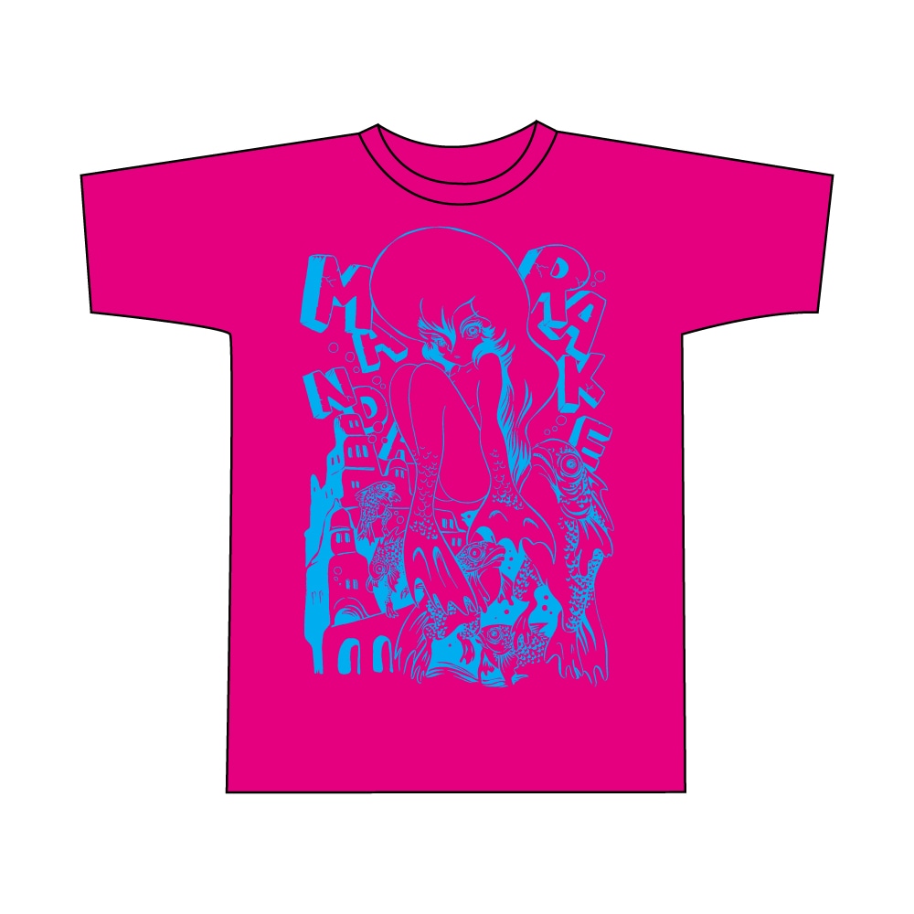 「高橋葉介×クトゥルフ」Tシャツ（トロピカルピンク）