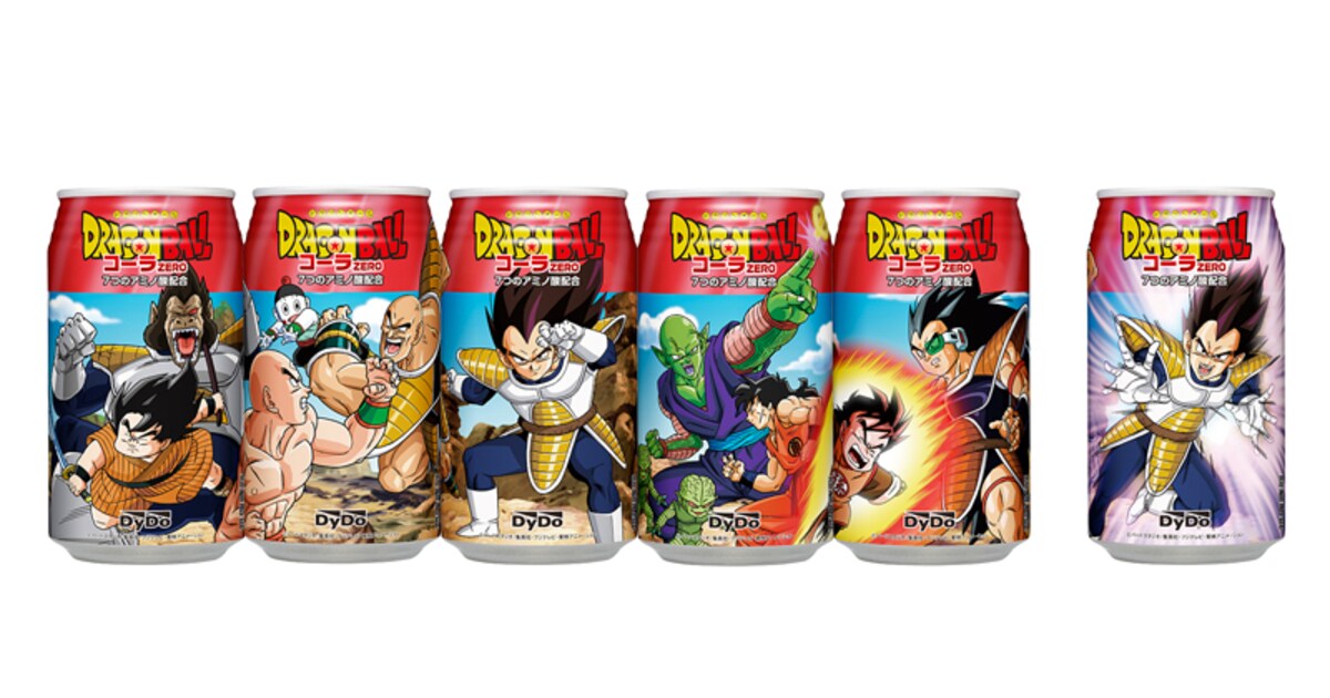 ドラゴンボール缶のコーラ サイダー 7つの成分を配合 - コミック