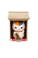 H賞「ちびきゅんキャラ 『夏目友人帳』～押し花語り～」のニャンコ先生。(C)緑川ゆき・白泉社／「夏目友人帳」製作委員会