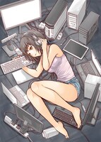 「SE」扉イラスト。