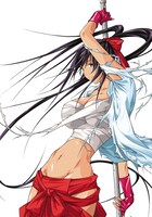 「一騎当千」21巻限定版のイメージカット。