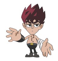 「DD北斗の拳」のケンシロウ。(C)武論尊・原哲夫/NSP 1983, (C)DD北斗の拳 2013