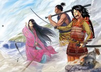 「元寇合戦記アンゴルモア」第1話の扉絵。