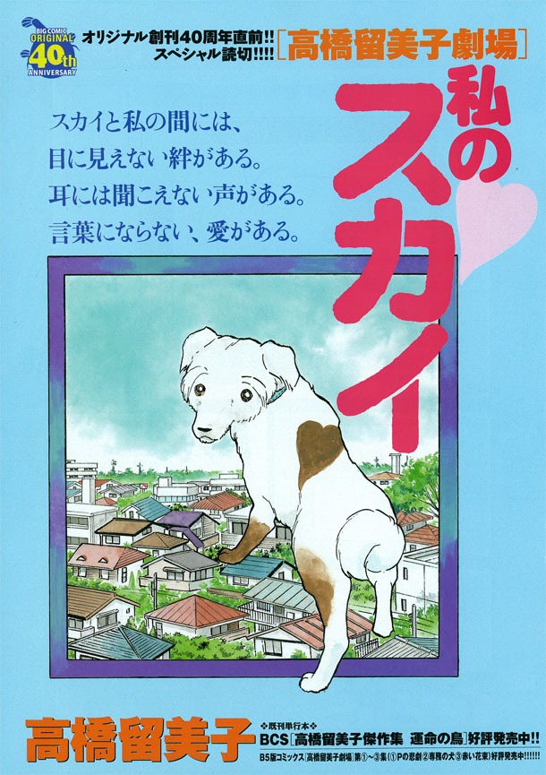 「私のスカイ」扉ページ。