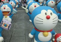 ドラえもんフィギュア展示イメージ。(C)藤子プロ・小学館・テレビ朝日・シンエイ・ADK