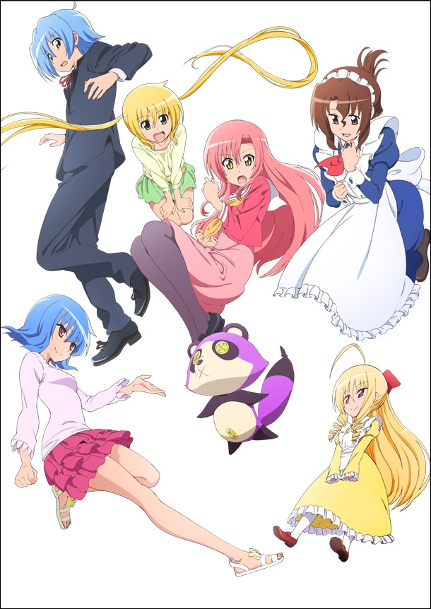 「ハヤテのごとく！ Cuties」キービジュアル。(C)畑健二郎・小学館／HAYATE PROJECT・テレビ東京