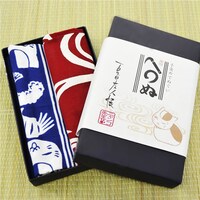 「夏目友人帳 ニャンコ先生 かまわぬ手ぬぐいセット」(C)緑川ゆき・白泉社／「夏目友人帳」製作委員会