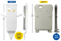 「カスタムカバーシリコンフィギュア iPhone 5 ゲゲゲの鬼太郎」(C)水木プロ・フジテレビ・東映アニメーション