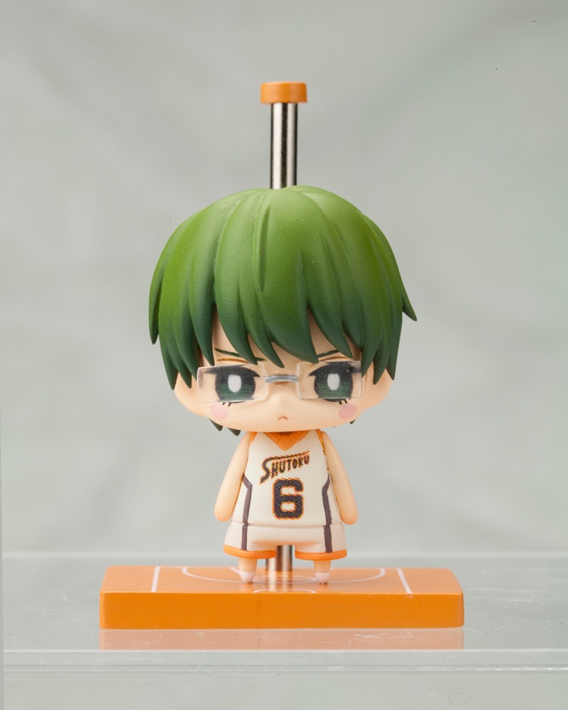 「ワンコインミニフィギュアコレクション 黒子のバスケ」緑間真太郎 (C)藤巻忠俊／集英社・黒子のバスケ製作委員会