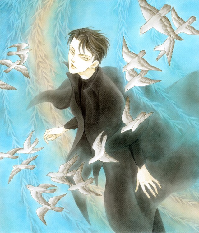 波津彬子「雨柳堂夢咄」14巻の表紙イラスト