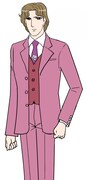 「ガラスの仮面ですが、OL」より、速水真澄。 (C)美内すずえ/白泉社 2013 (C)2013「ガラスの仮面ですが」製作委員会