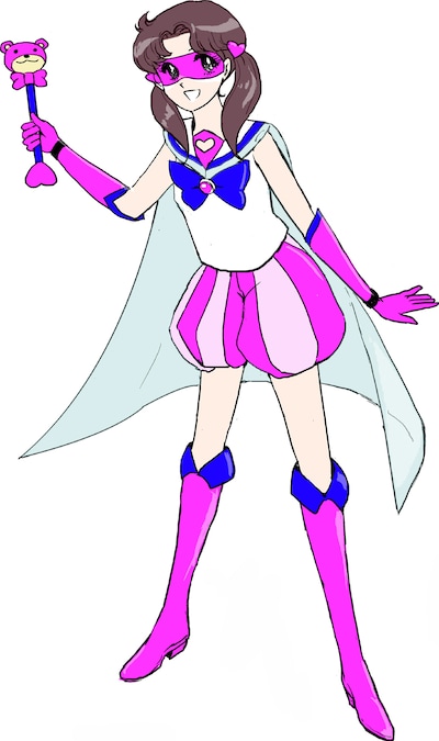 「ガラスの仮面ですが、セーラー仮面」より、北島マヤ。 (C)美内すずえ／白泉社 2013 (C)2013「ガラスの仮面ですが」製作委員会