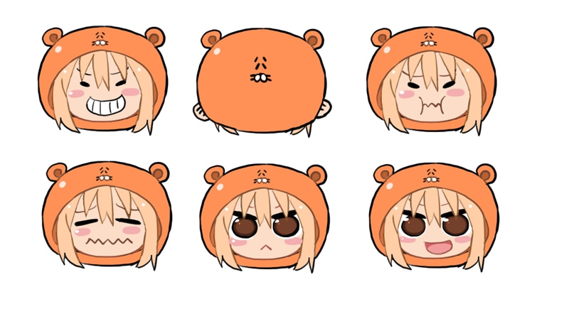 「干物妹！うまるちゃん」うまるのアイコン