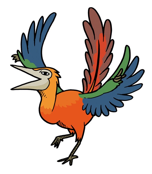 「始祖鳥ちゃん」カット