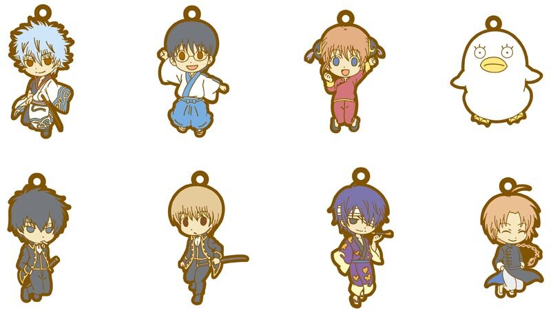 銀魂 ラバーストラップ 各種 （3月下旬発売予定の「銀魂 ラバー 