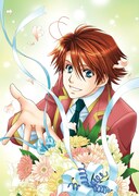 プリンセスGOLD4月号に収録されている、Spray原作による氷栗優「学園ヘヴン レボリューション」のカット。