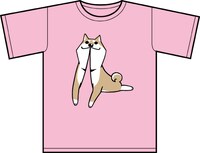 「いとしのムーコ」Tシャツより、「ぴー」のライトピンク。